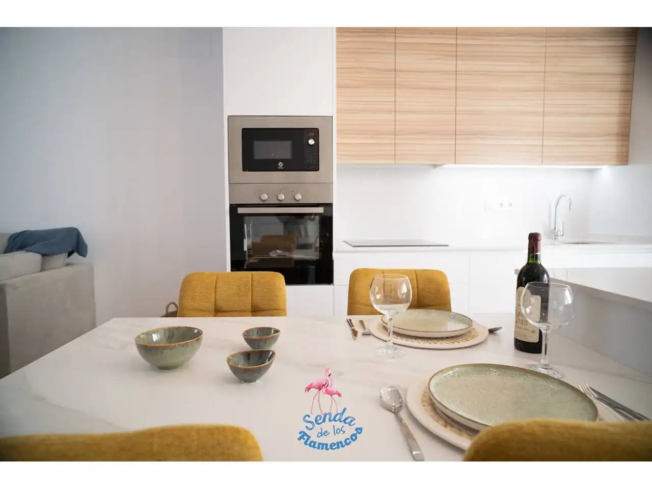 Küche von Wohnung zum Verkauf in San Javier mit Klimaanlage, Terrasse und Schwimmbad