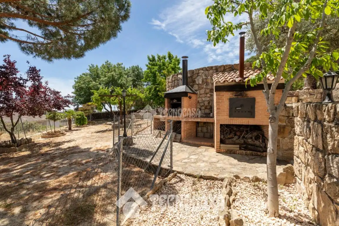Jardín de Casa o chalet en venta en Hoyo de Manzanares con Calefacción y Piscina
