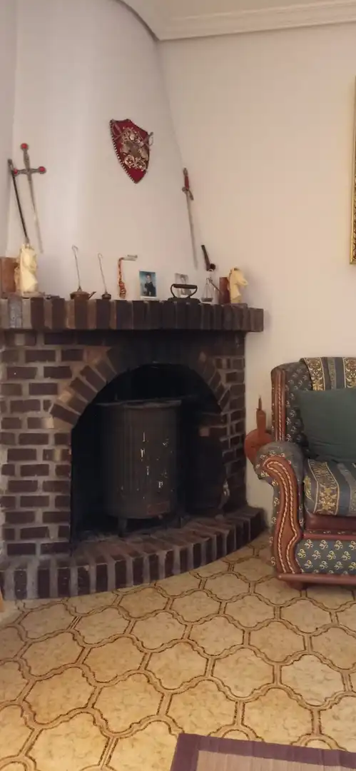 Sala de estar de Casa o chalet en venta en Montearagón con Aire acondicionado, Calefacción y Terraza