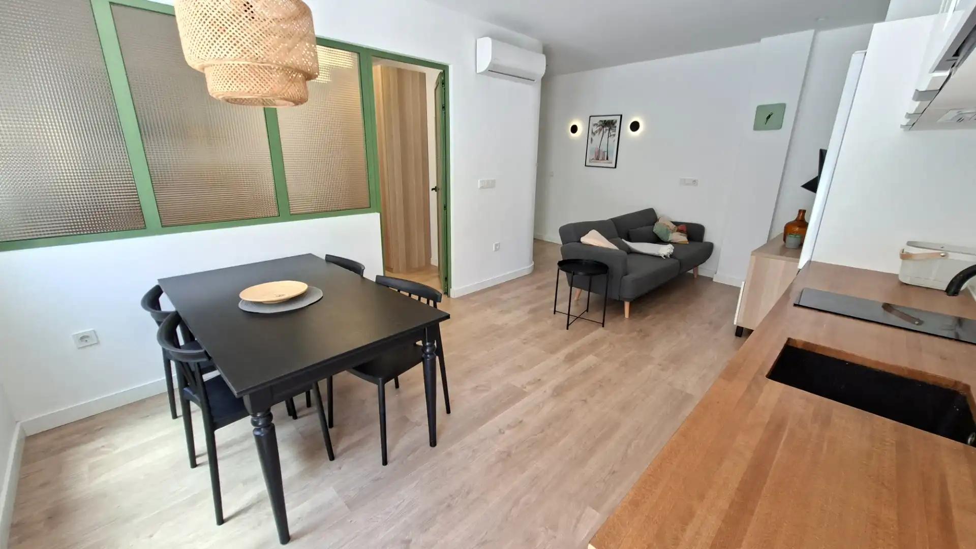 Sala de estar de Apartamento de alquiler en San Vicente del Raspeig / Sant Vicent del Raspeig con Aire acondicionado y Amueblado