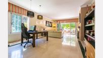 Exterior view of Single-family semi-detached for sale in Marbella  with Air Conditioner, Parquet flooring and Terrace
