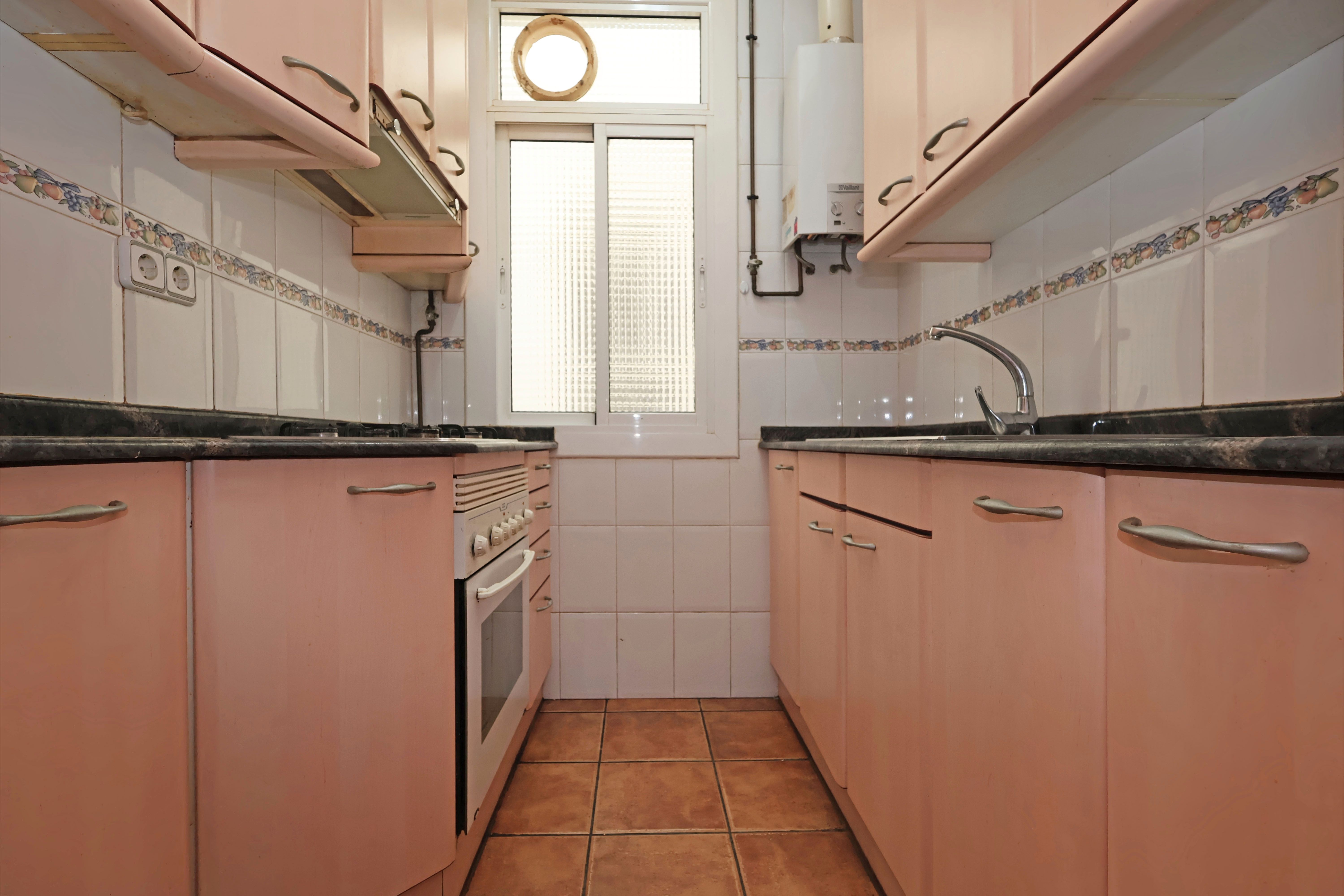Kitchen of Flat for sale in  Barcelona Capital  with Balcony