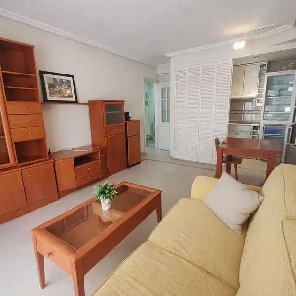 Sala de estar de Piso de alquiler en Las Rozas de Madrid con Amueblado, Lavadora y Piscina comunitaria