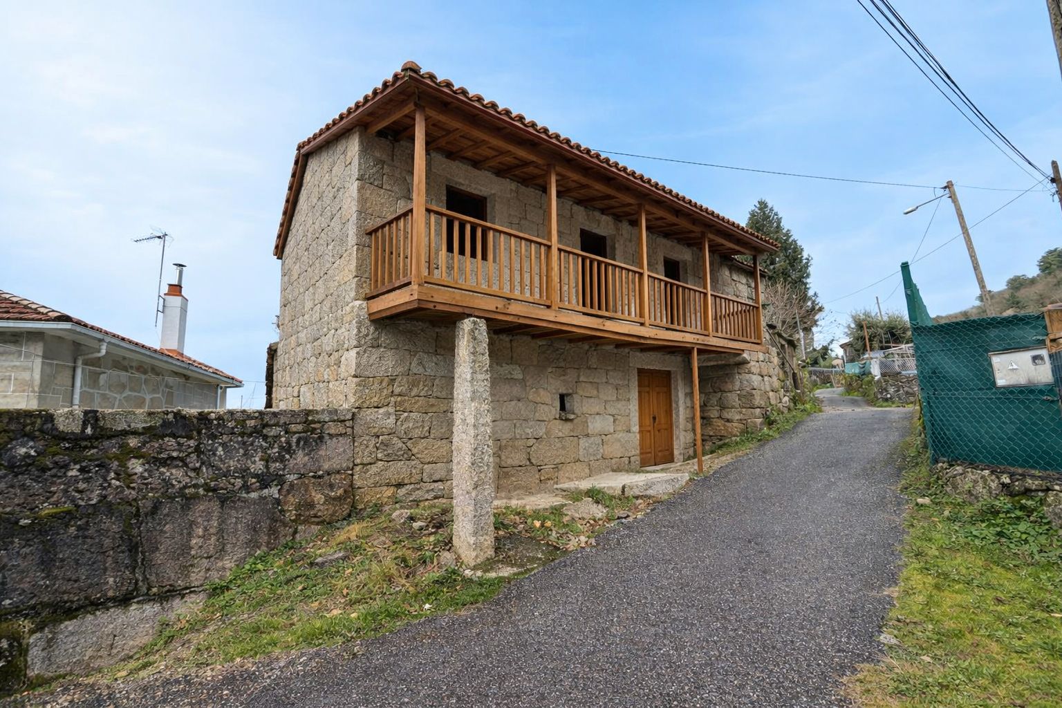 Vista exterior de Casa o xalet en venda en Covelo