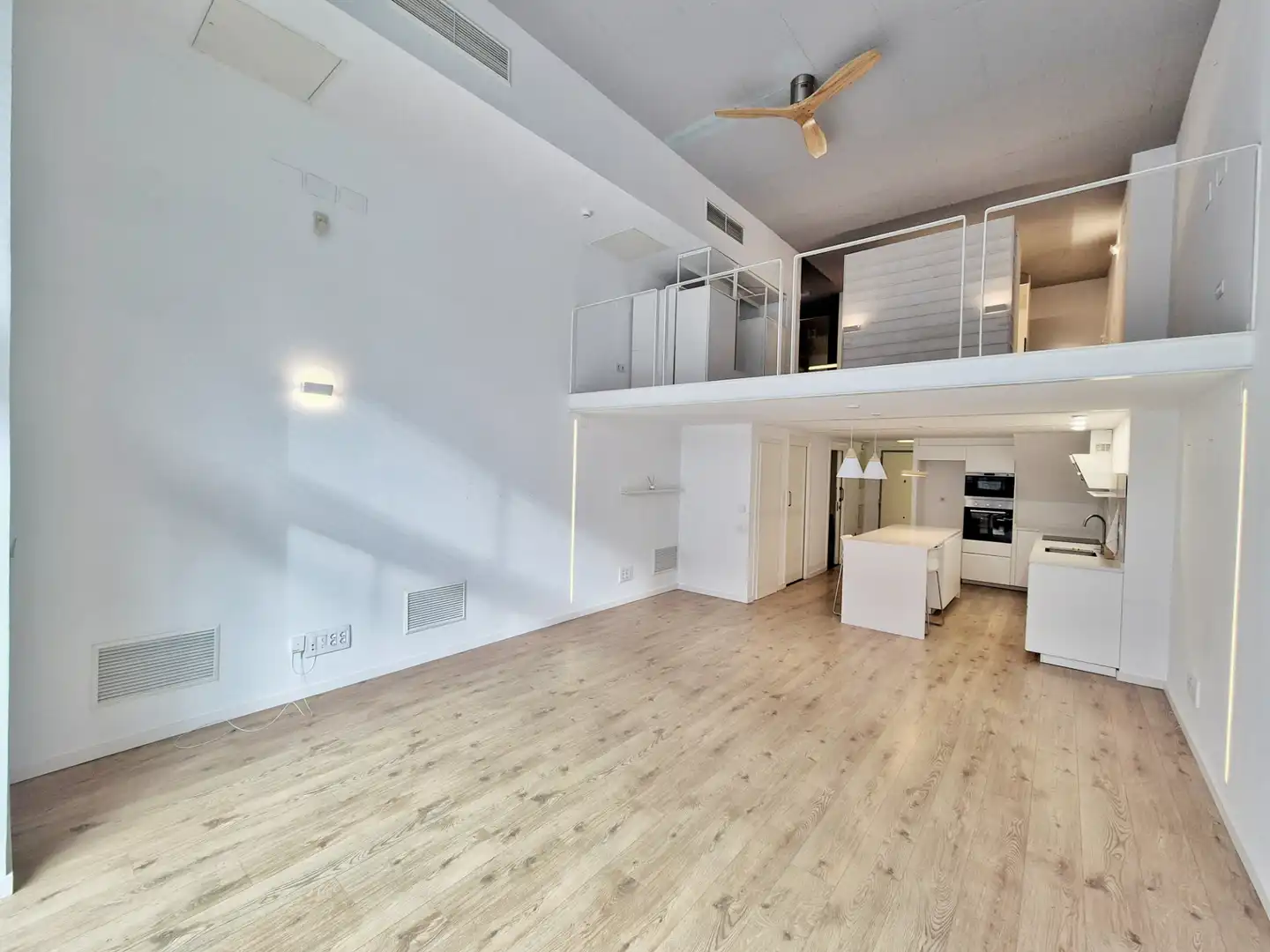 Wohnzimmer von Wohnung zum Verkauf in Valencia mit Klimaanlage, Heizung und Terrasse