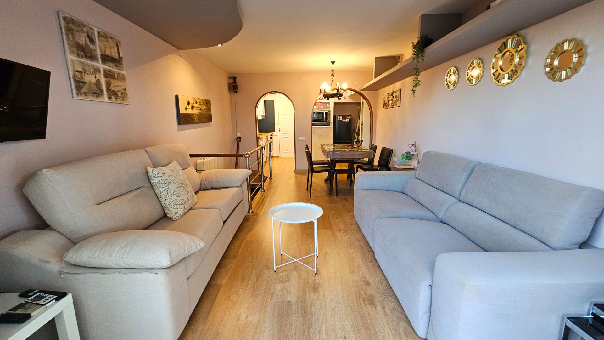 Living room of Flat to rent in  Tarragona Capital  with Air Conditioner, Heating and Terrace