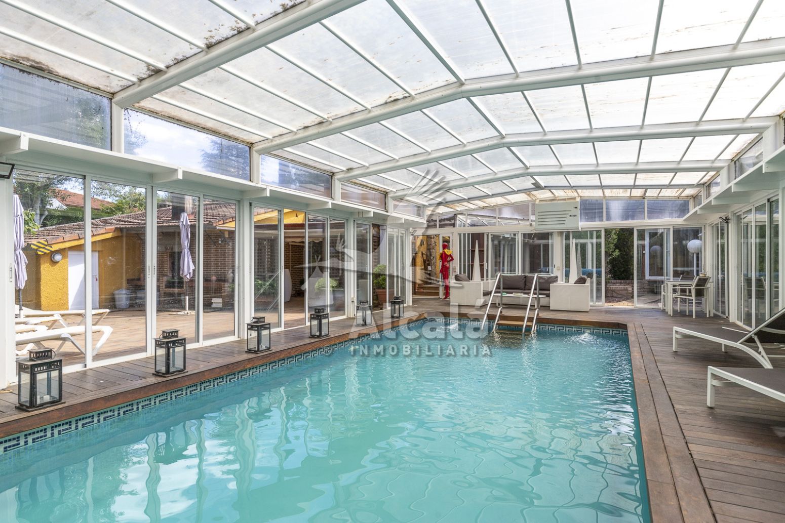 Swimming pool of House or chalet for sale in Torrejón del Rey  with Air Conditioner, Heating and Private garden