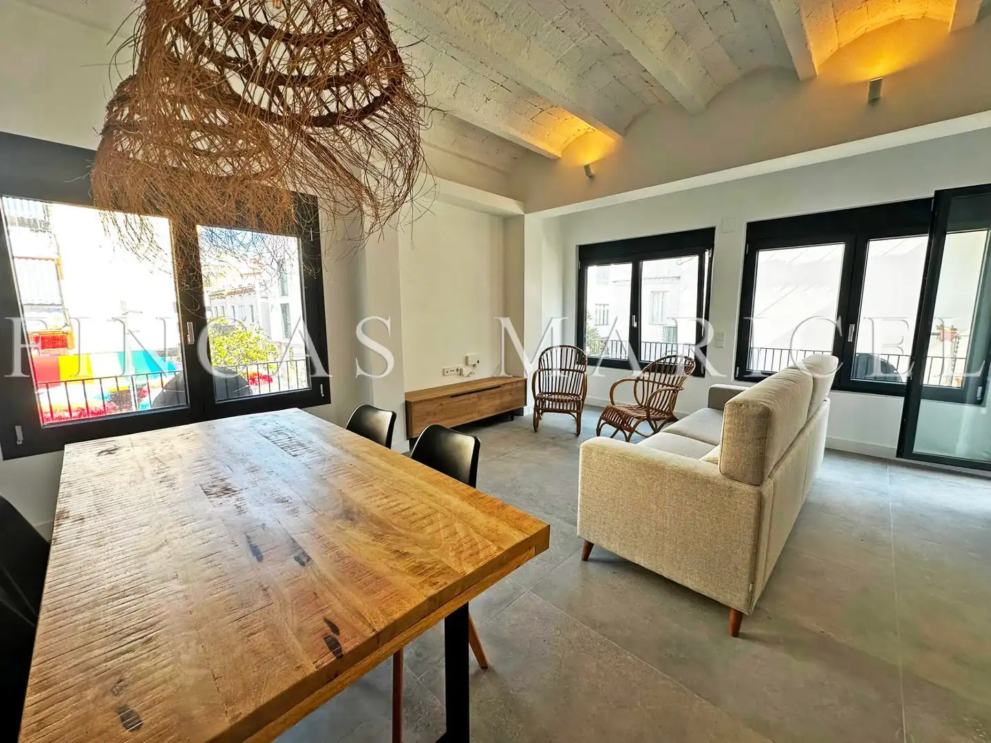 Sala d'estar de Pis en venda en Sitges amb Aire condicionat, Calefacció i Terrassa