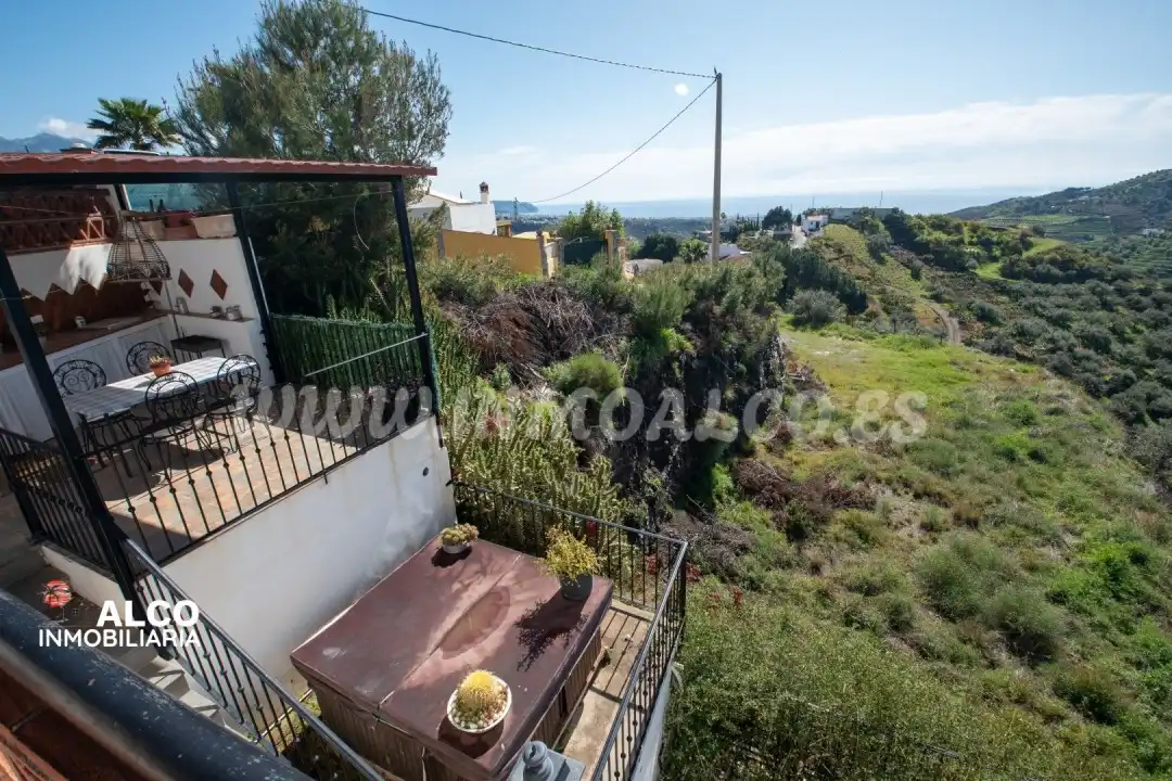Exterior view of Houses for sale in Torrox  with Air Conditioner, Terrace and Swimming Pool