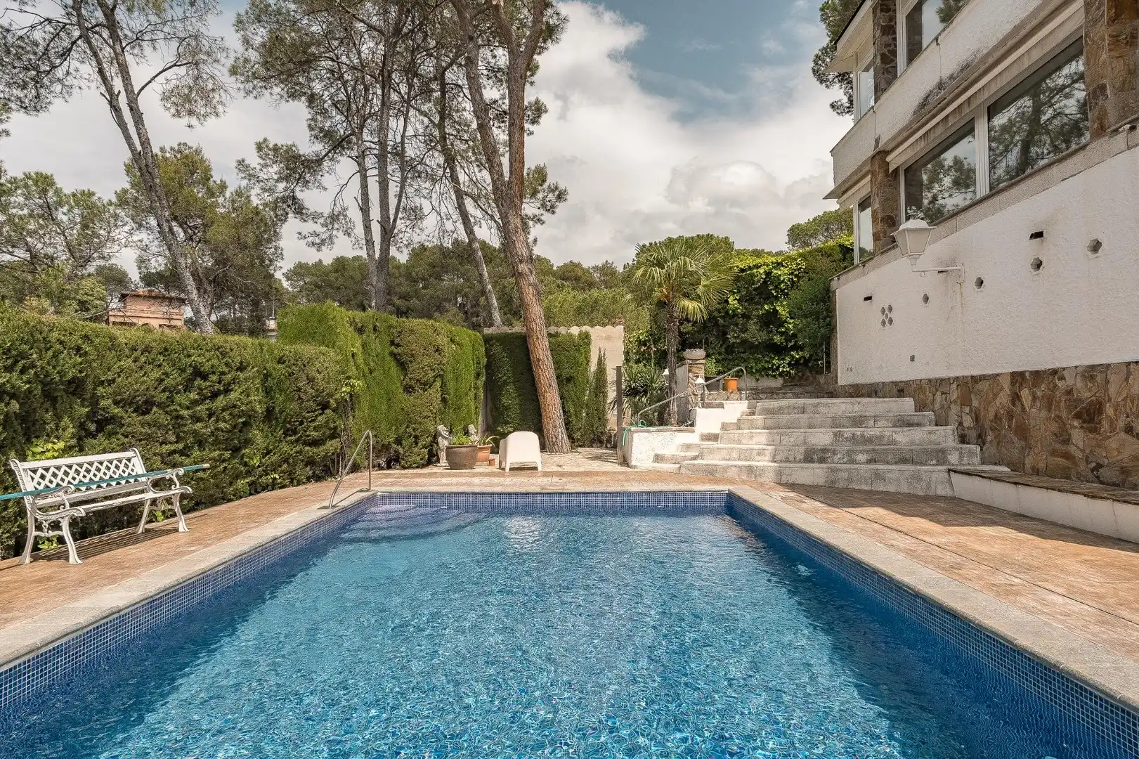 Piscina de Casa o xalet en venda en Vacarisses amb Aire condicionat, Calefacció i Jardí privat