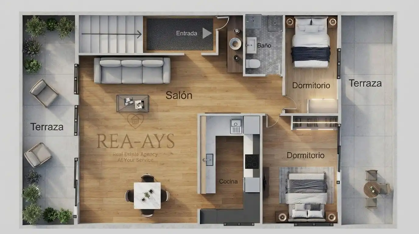 Piso en venta en Castelldefels con Aire acondicionado, Calefacción y Parquet