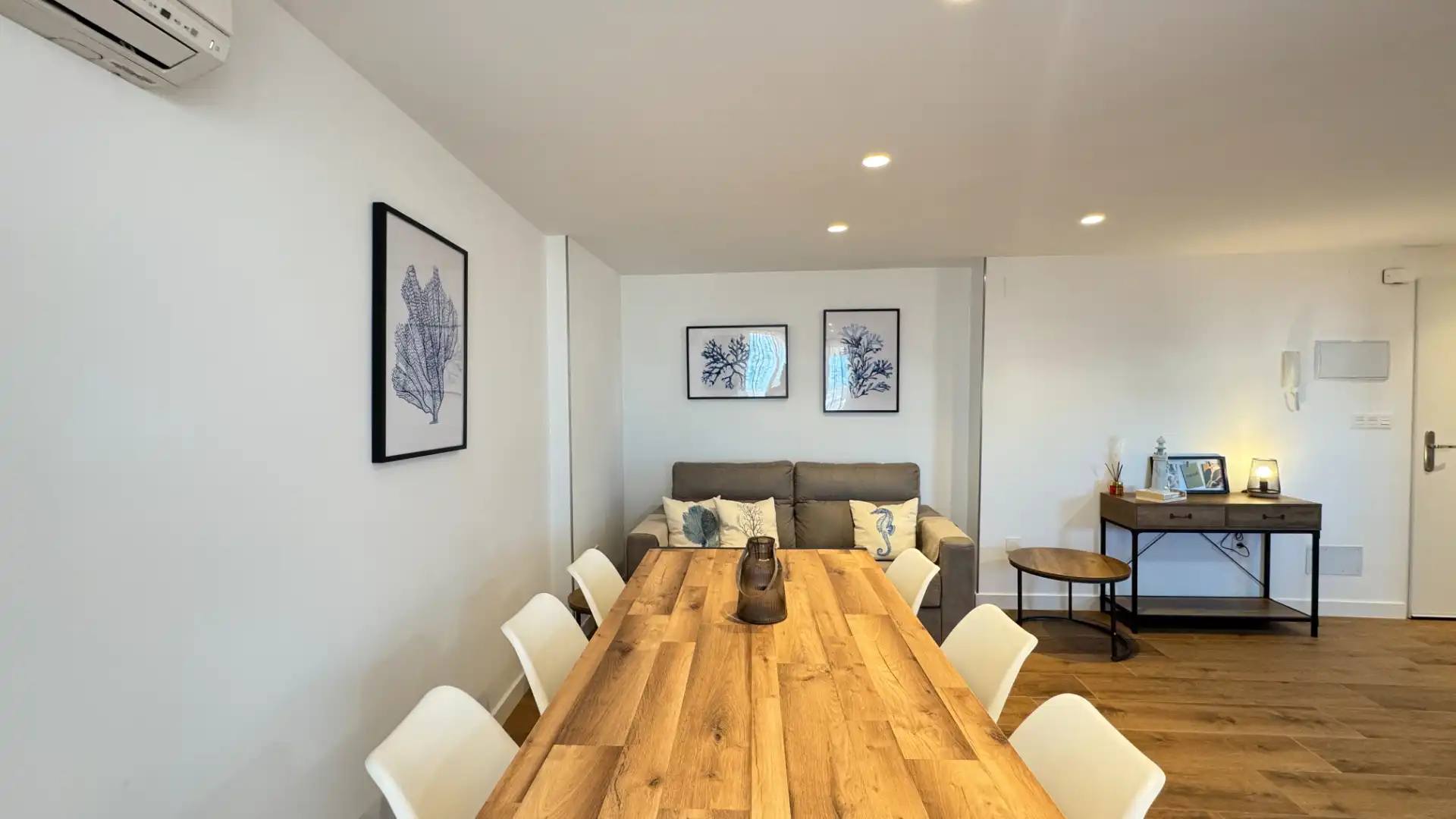 Esszimmer von Wohnung zur Miete in Motril mit Klimaanlage, Parkett und Terrasse