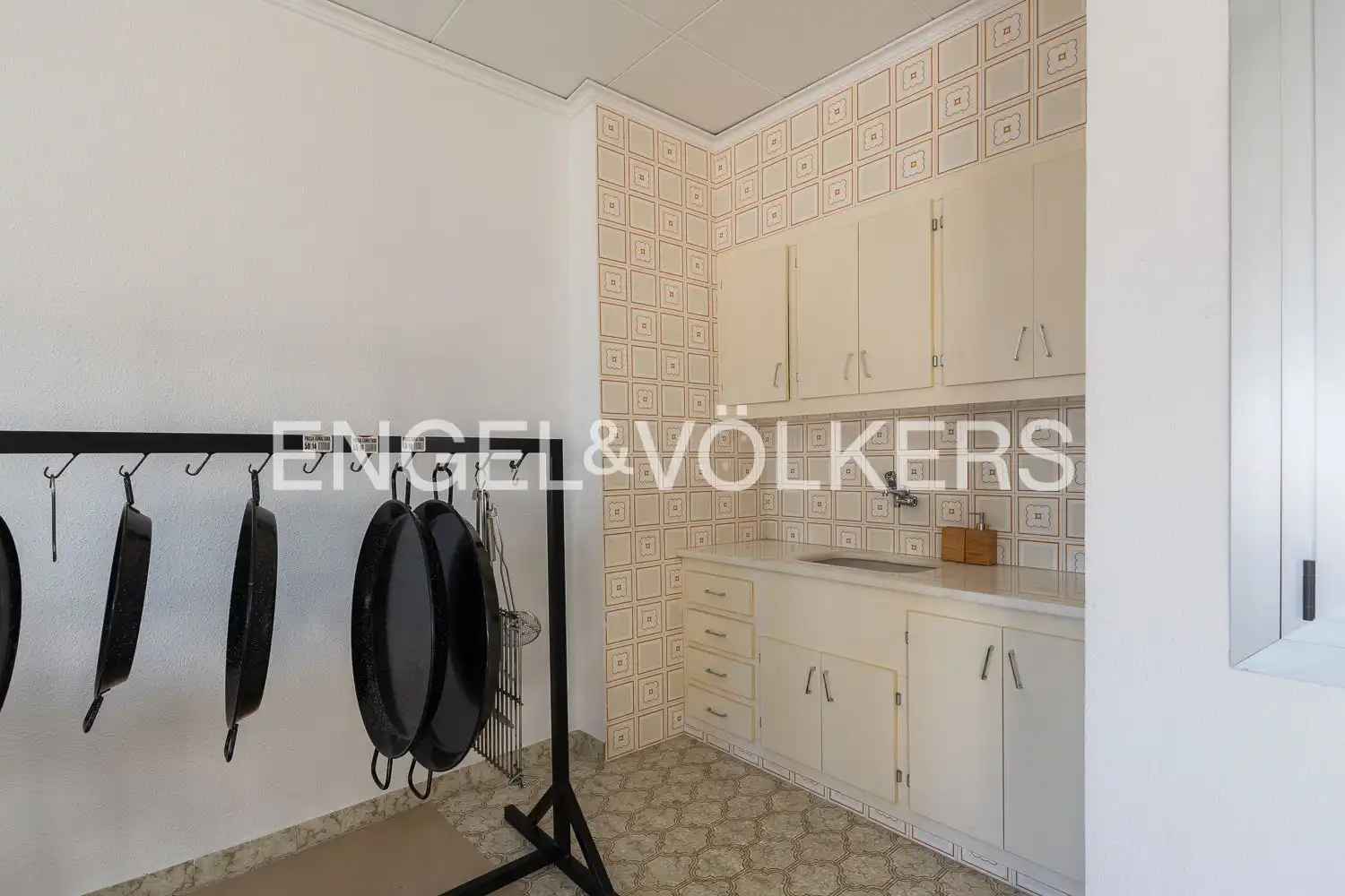Cocina de Casa o chalet en venta en Alberic con Aire acondicionado, Calefacción y Terraza