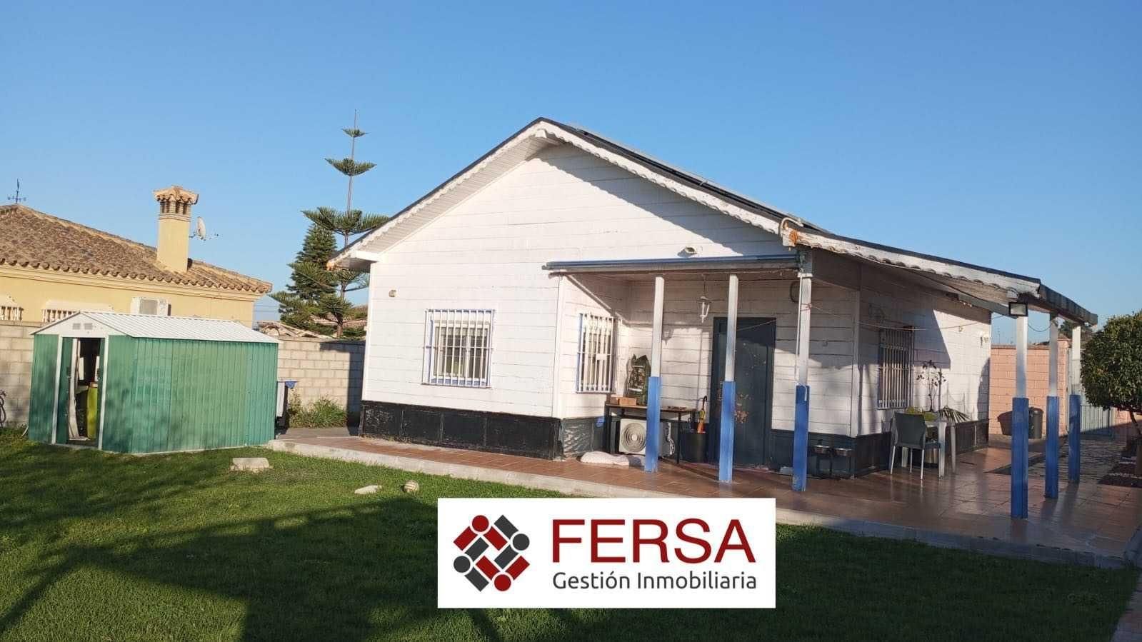 Exterior view of Country homes for rent in El Puerto de Santa María  with Air Conditioner, Private garden and Storage room