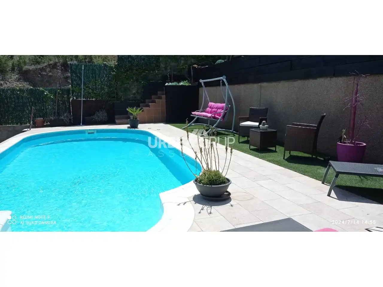 Piscina de Casa o xalet en venda en Masquefa amb Aire condicionat, Calefacció i Jardí privat