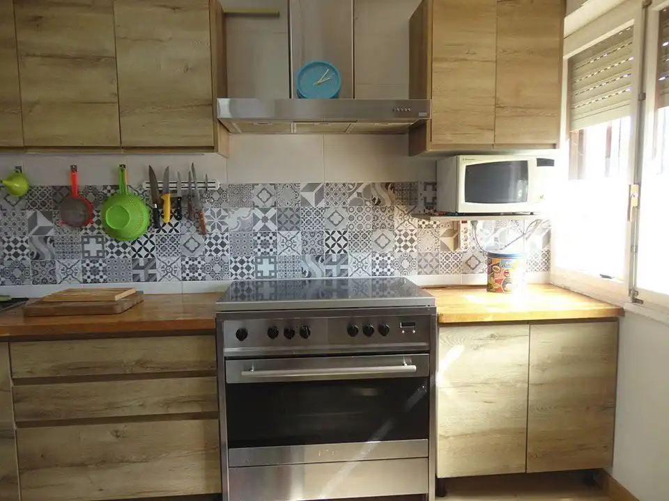Cocina de Casa o chalet en venta en Salas de los Infantes con Calefacción y Jardín privado