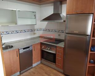 Kitchen of Apartment to rent in Ourense Capital   with Heating, Parquet flooring and Furnished