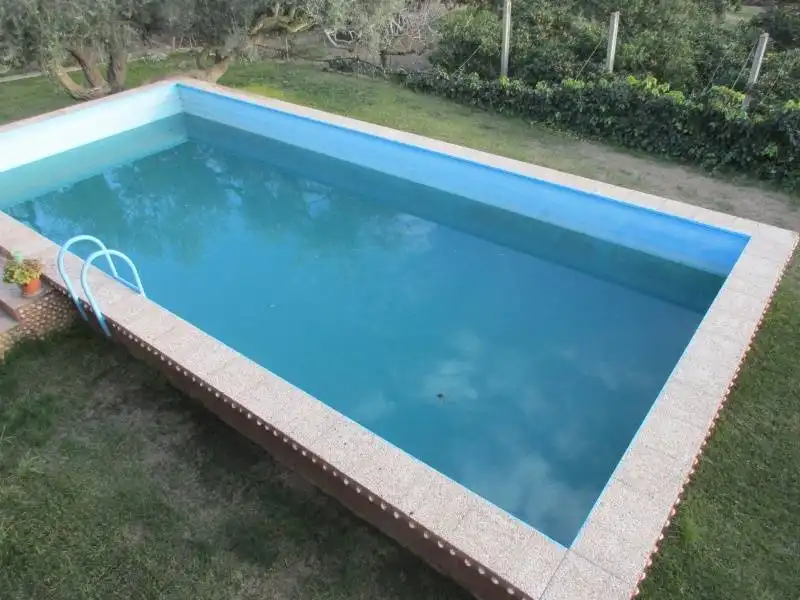 Piscina de Casa o xalet en venda en L'Aldea amb Aire condicionat, Jardí privat i Terrassa