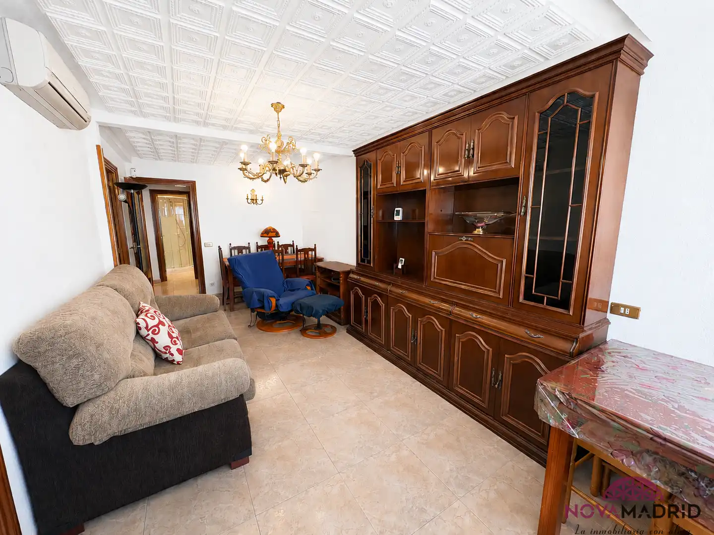 Living room of Flat for sale in Leganés  with Air Conditioner, Heating and Terrace