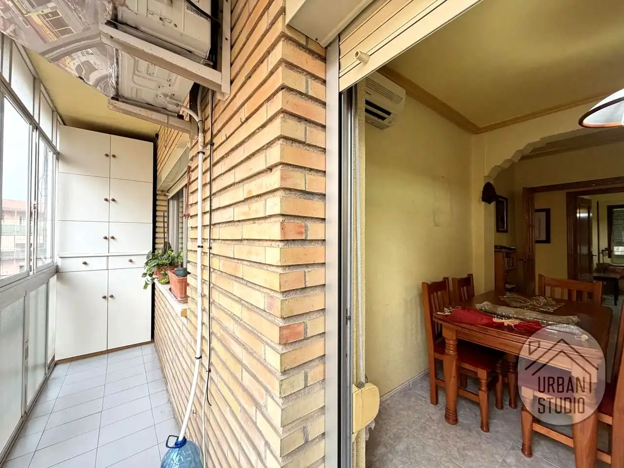 Balcony of Flat for sale in Alicante / Alacant  with Air Conditioner, Furnished and Balcony