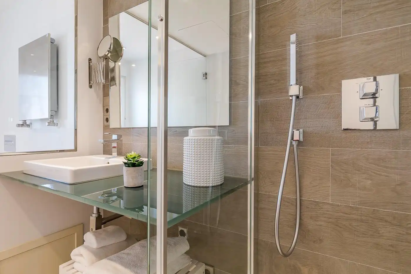 Baño de Piso de alquiler en Madrid con Aire acondicionado, Calefacción y Terraza