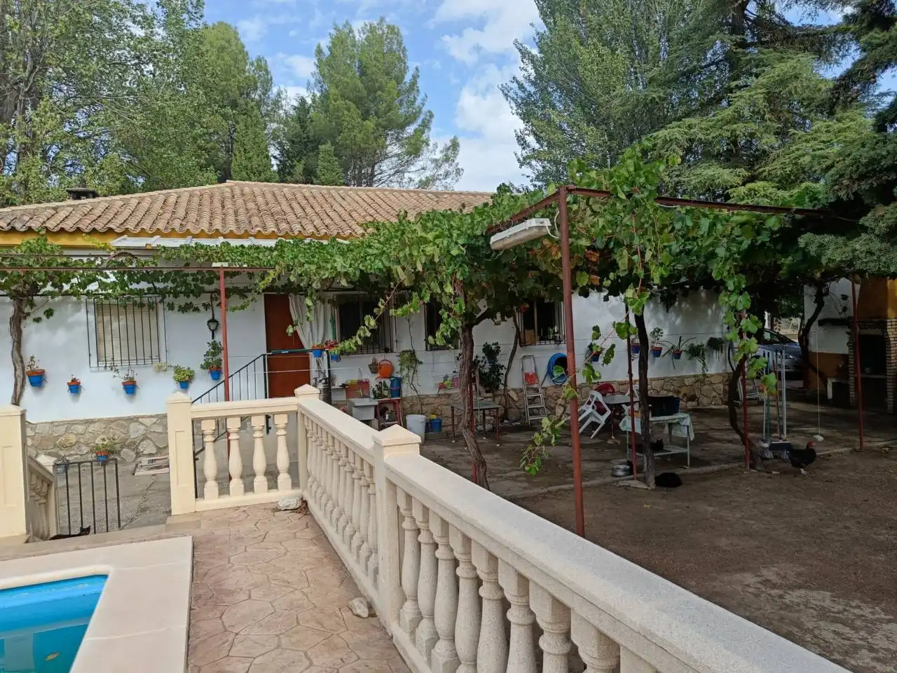 Garten von Country house zum Verkauf in Montefrío mit Klimaanlage, Privatgarten und Terrasse