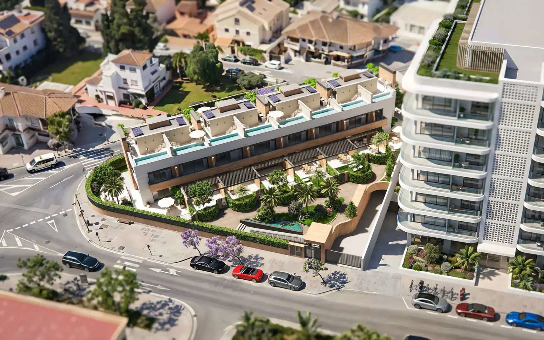 Casa adosada en venta en Avenida Santa Amalia, 6, Castillo Sohail - Myramar