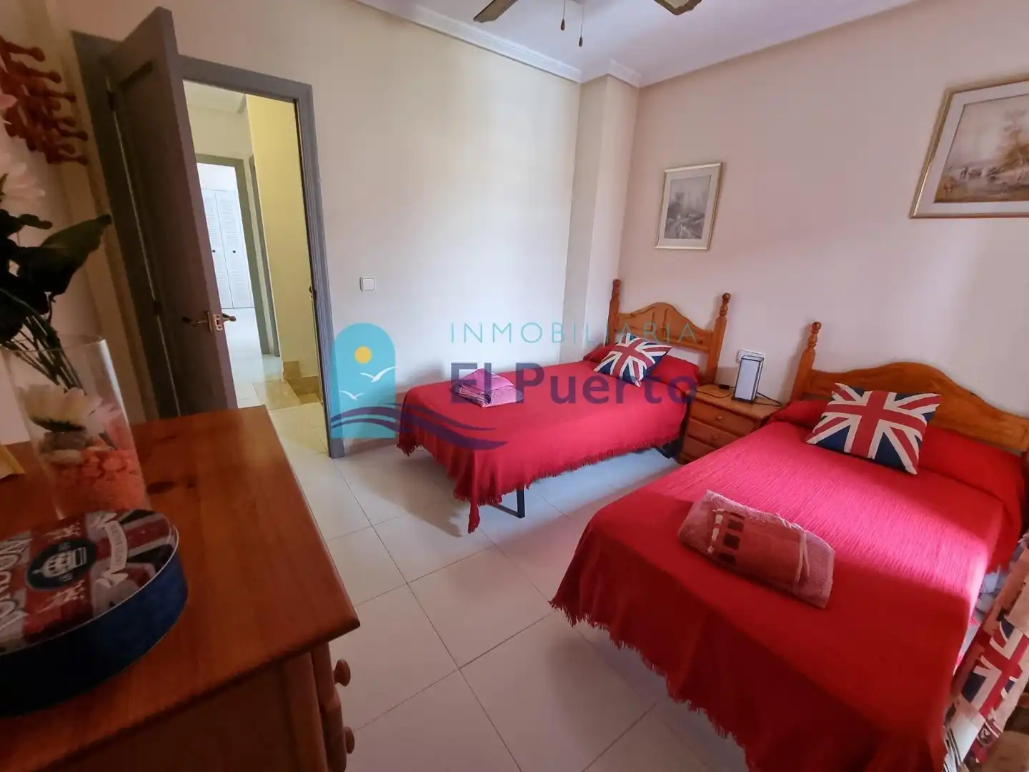 Habitación de Dúplex en venta en Mazarrón con Jardín privado, Terraza y Amueblado