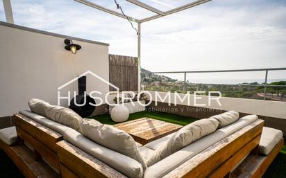 Terrace of Duplex for sale in Oropesa del Mar / Orpesa  with Air Conditioner, Terrace and Swimming Pool