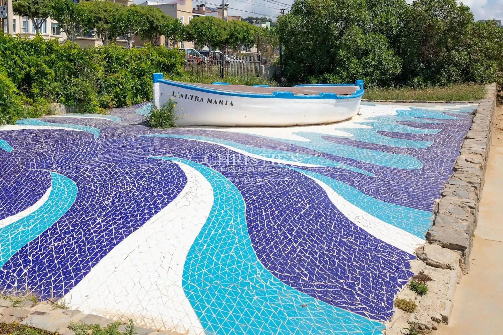 Jardí de Dúplex en venda en Badalona amb Aire condicionat, Calefacció i Terrassa