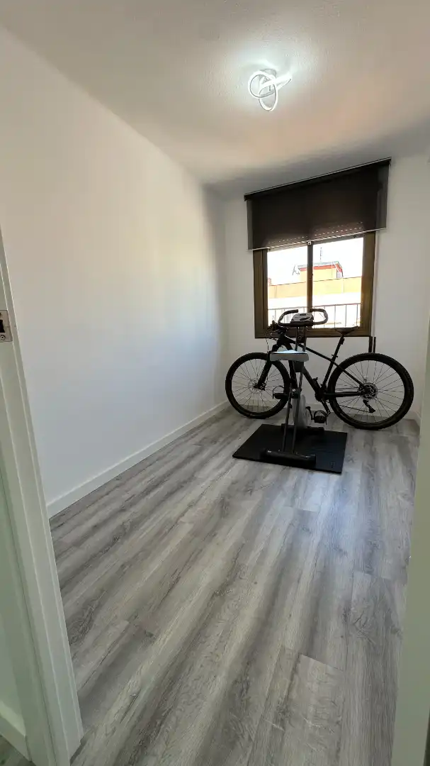Bedroom of Attic for sale in Badalona  with Air Conditioner, Heating and Parquet flooring
