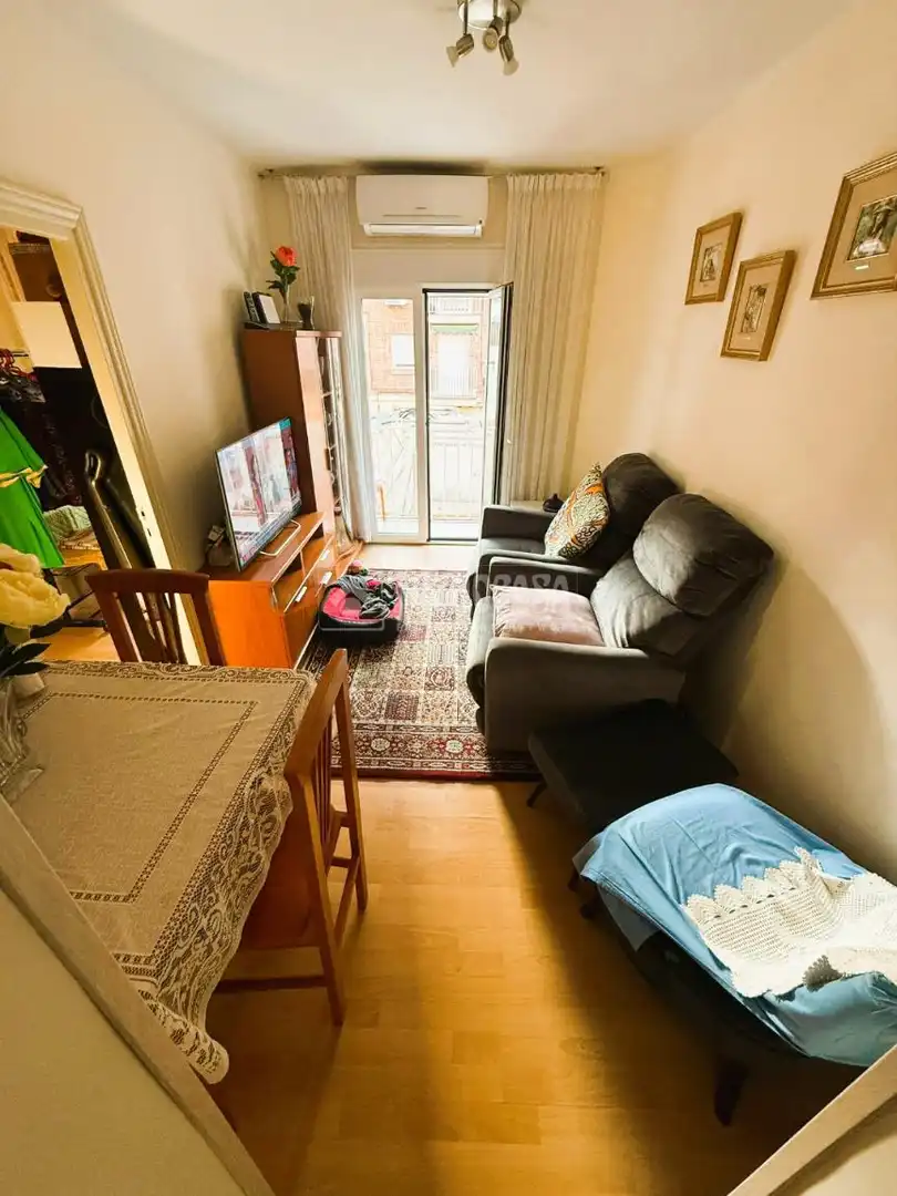 Living room of Flat for sale in Madrid  with Terrace