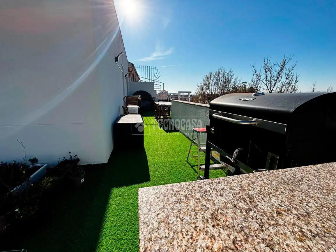 Terrace of Flat for sale in Zaragoza  with Heating, Terrace and Furnished