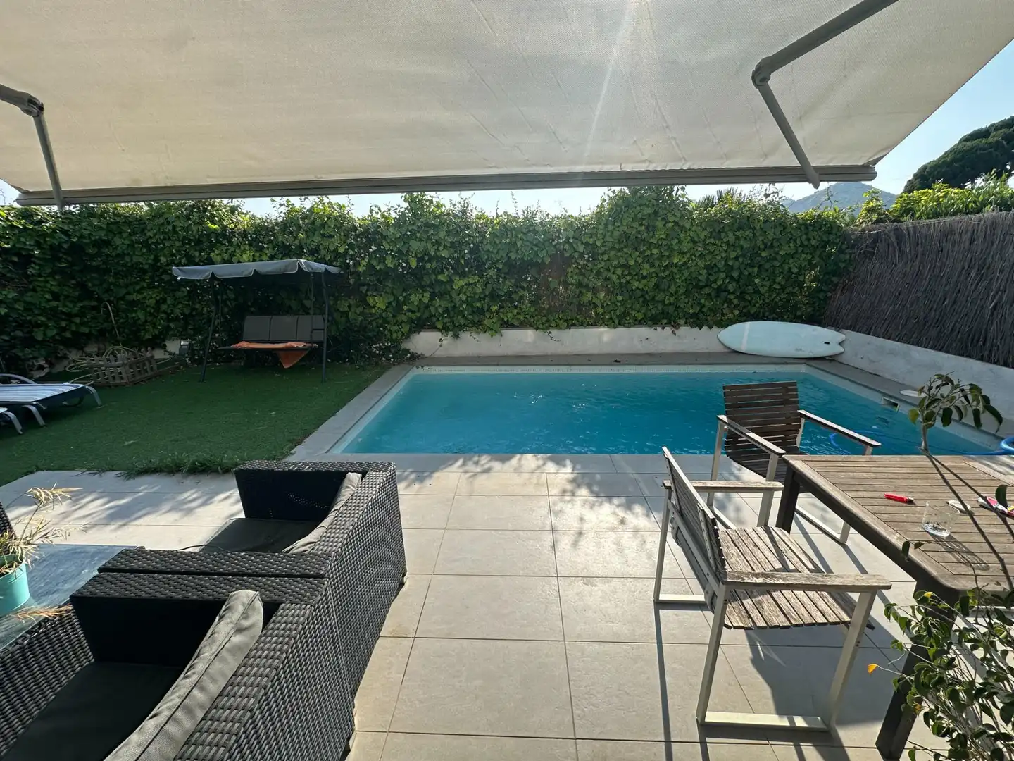 Piscina de Casa o chalet en venta en Pineda de Mar con Jardín privado, Terraza y Balcón