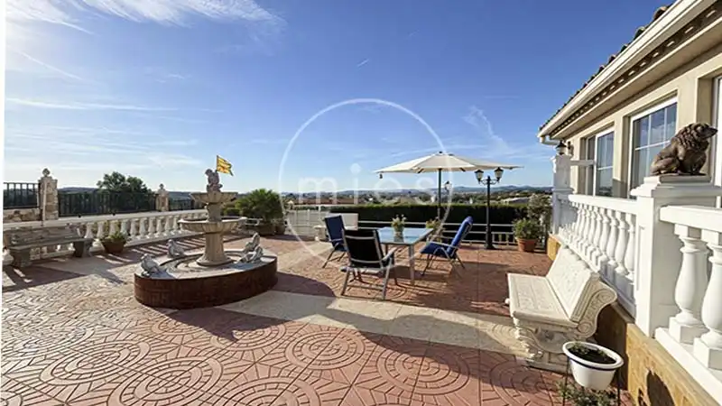 Terraza de Casa o chalet en venta en Montroi / Montroy con Aire acondicionado, Calefacción y Jardín privado