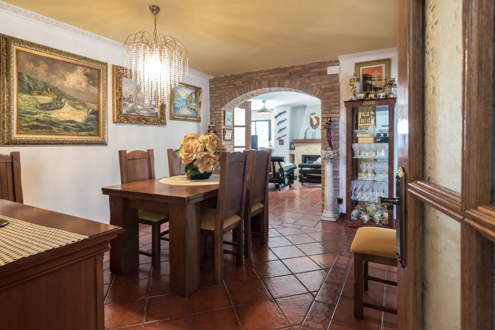 Dining room of Houses for sale in Cambrils  with Heating, Private garden and Terrace