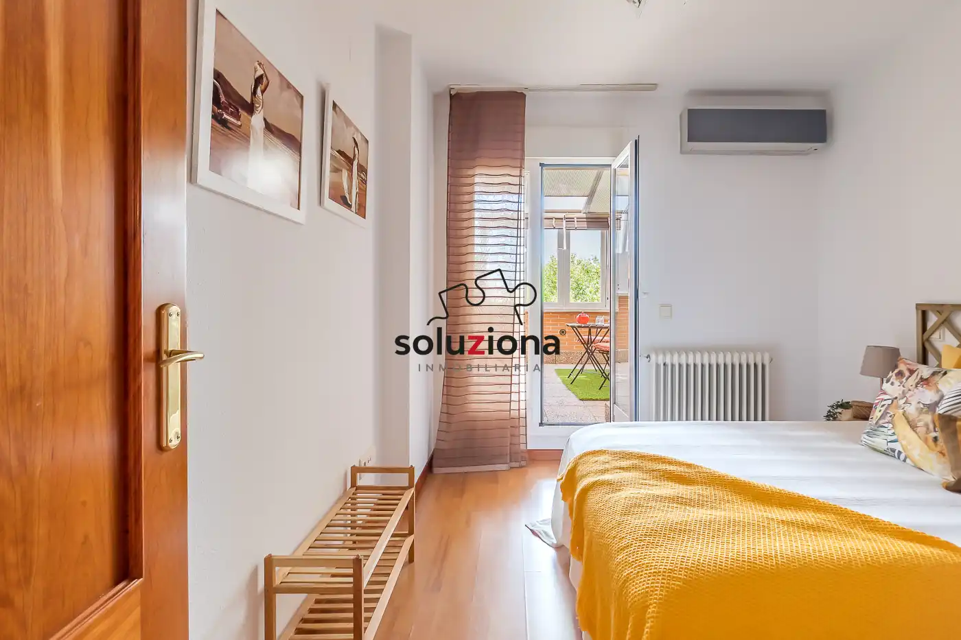 Bedroom of Attic for sale in Getafe  with Air Conditioner, Heating and Parquet flooring