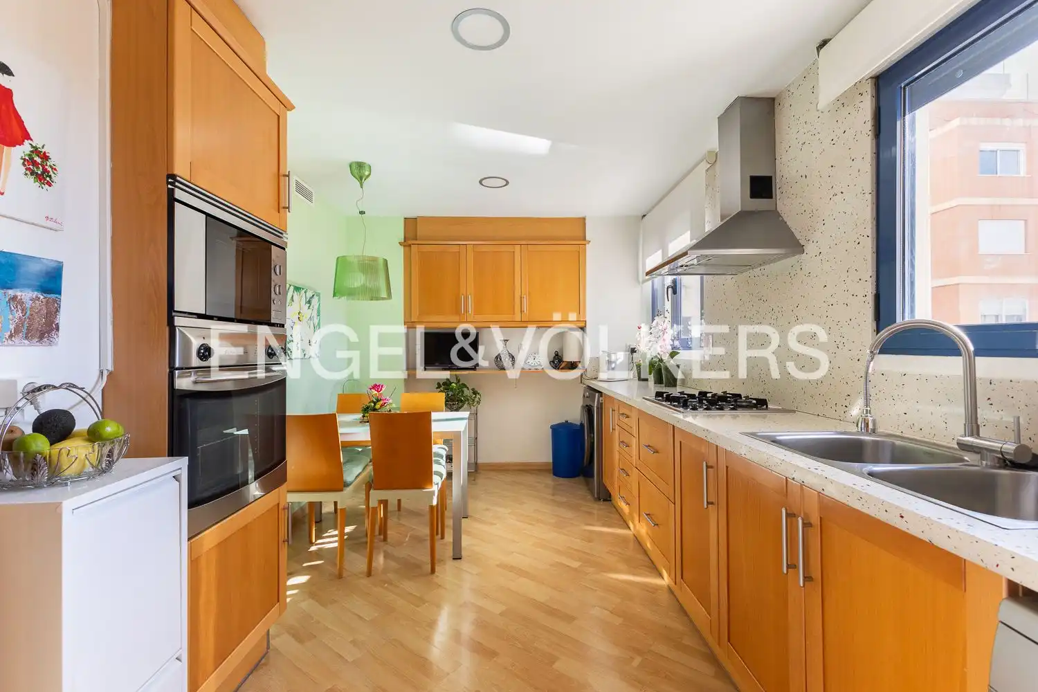 Kitchen of Attic for sale in Valencia  with Air Conditioner, Heating and Terrace