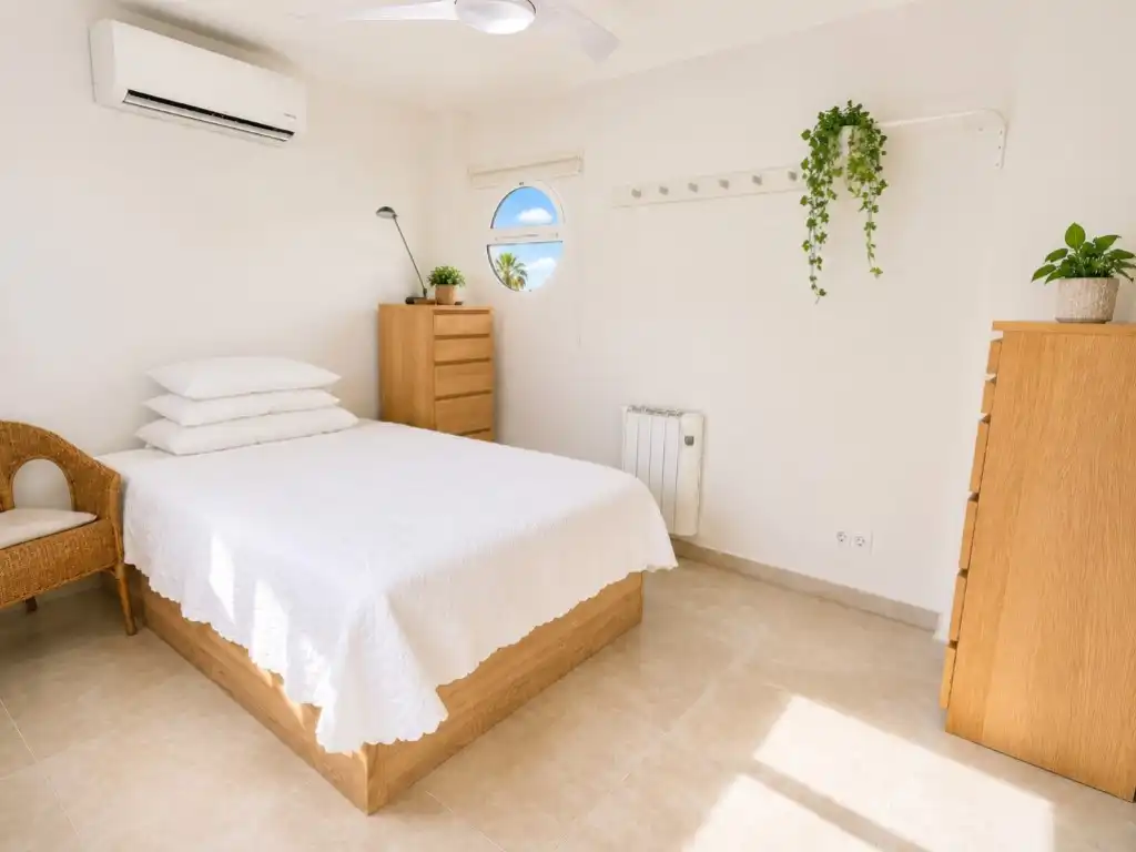 Habitación de Casa o chalet en venta en Calpe / Calp con Aire acondicionado, Terraza y Piscina comunitaria