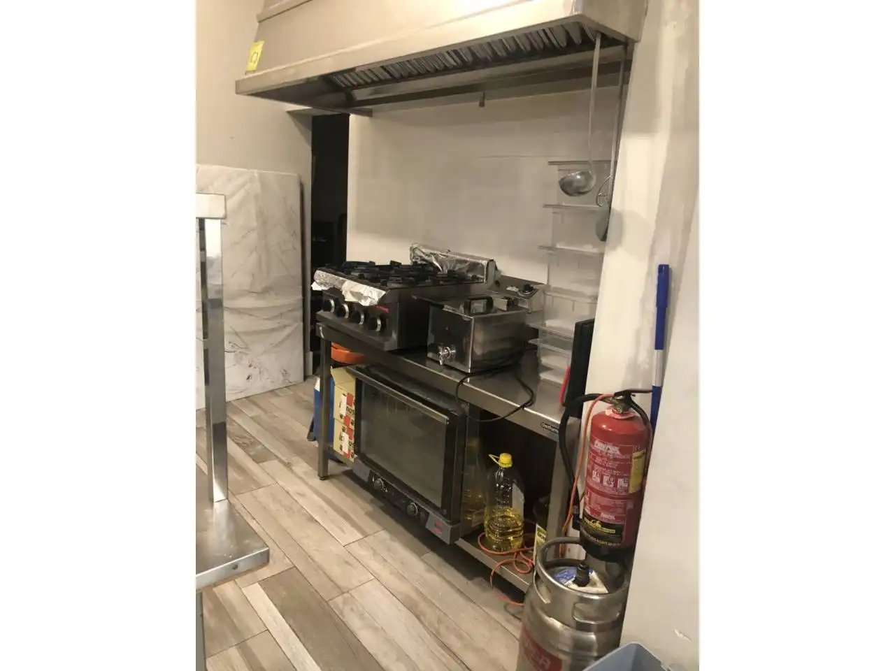 Cocina de Local en traspaso en Sant Joan d'Alacant con Aire acondicionado