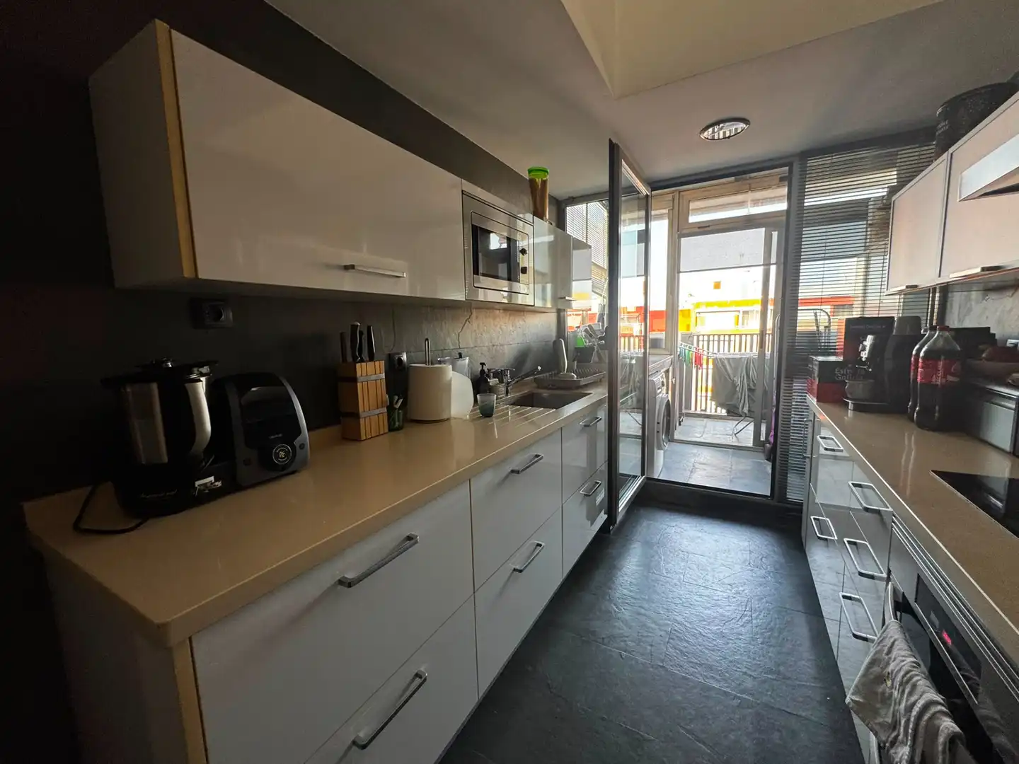 Cocina de Ático en venta en Alicante / Alacant con Aire acondicionado, Terraza y Amueblado