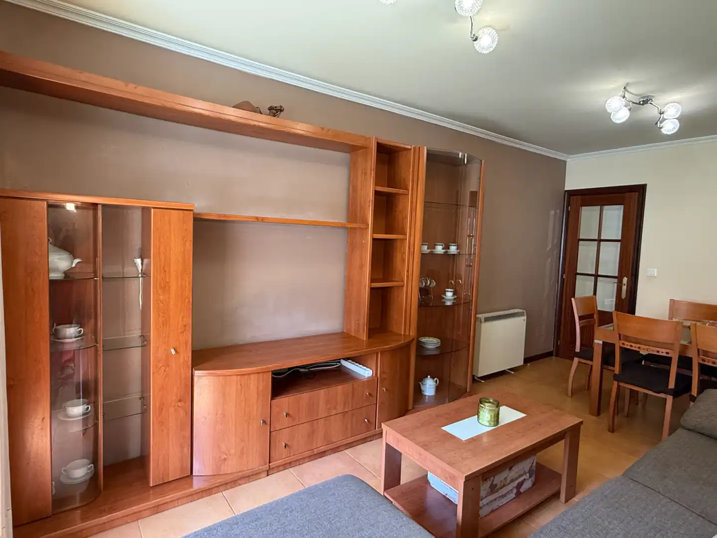 Living room of Flat for sale in Cangas   with Heating, Parquet flooring and Storage room