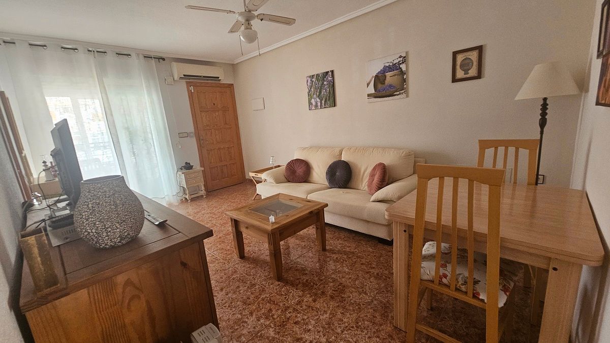 Sala de estar de Apartamento en venta en Santa Pola con Aire acondicionado, Terraza y Trastero