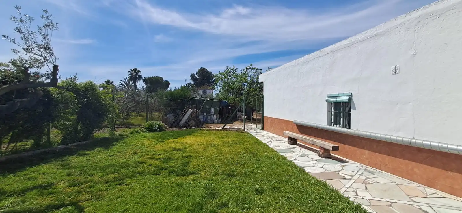 Garden of Houses for sale in Utrera  with Private garden and Swimming Pool