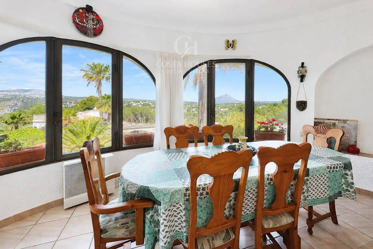 Menjador de Casa o xalet en venda en Jávea / Xàbia amb Aire condicionat, Calefacció i Jardí privat