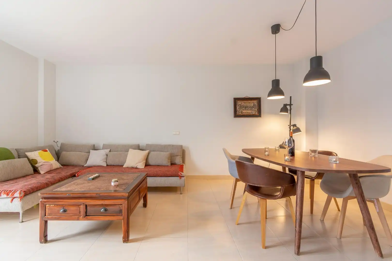 Sala de estar de Piso en venta en Almería con Aire acondicionado, Calefacción y Balcón