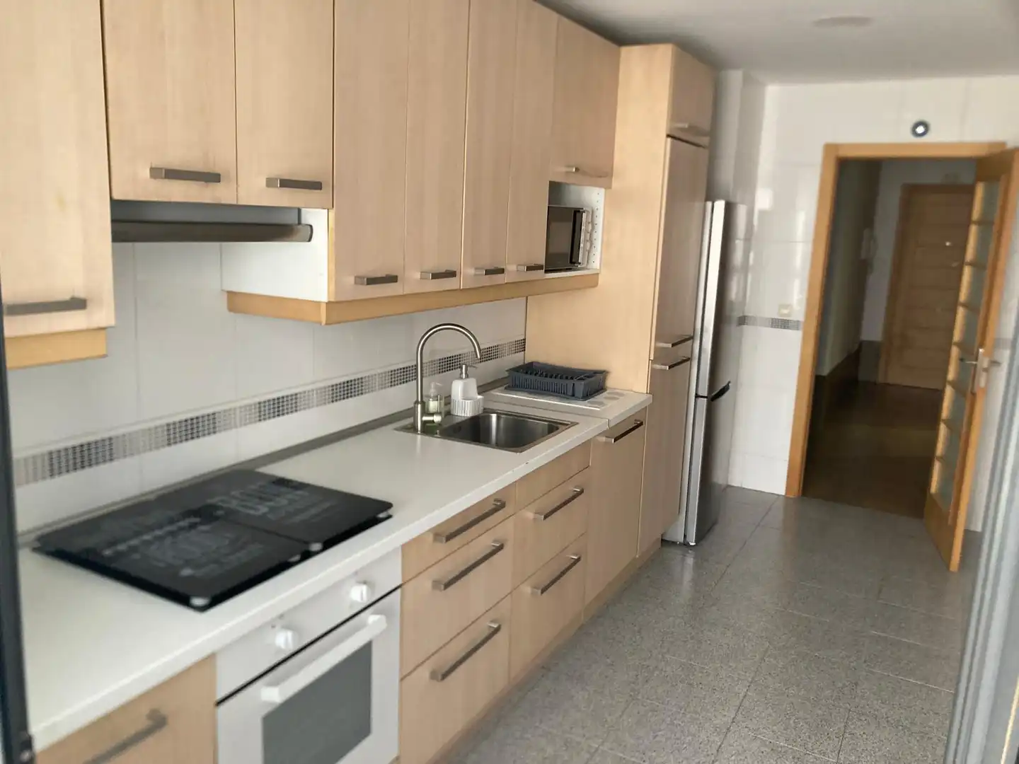 Kitchen of Flat for rent in Argés  with Heating, Terrace and Oven