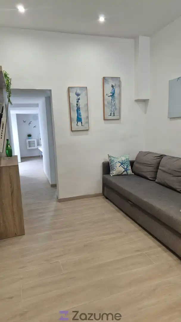 Wohnzimmer von Wohnungen zur Miete in Arrecife mit Terrasse, Möbliert und Waschmaschine