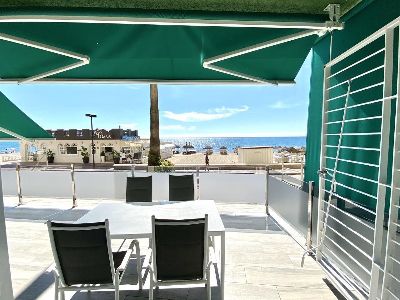 Terrace of Flat to rent in Fuengirola  with Air Conditioner and Furnished
