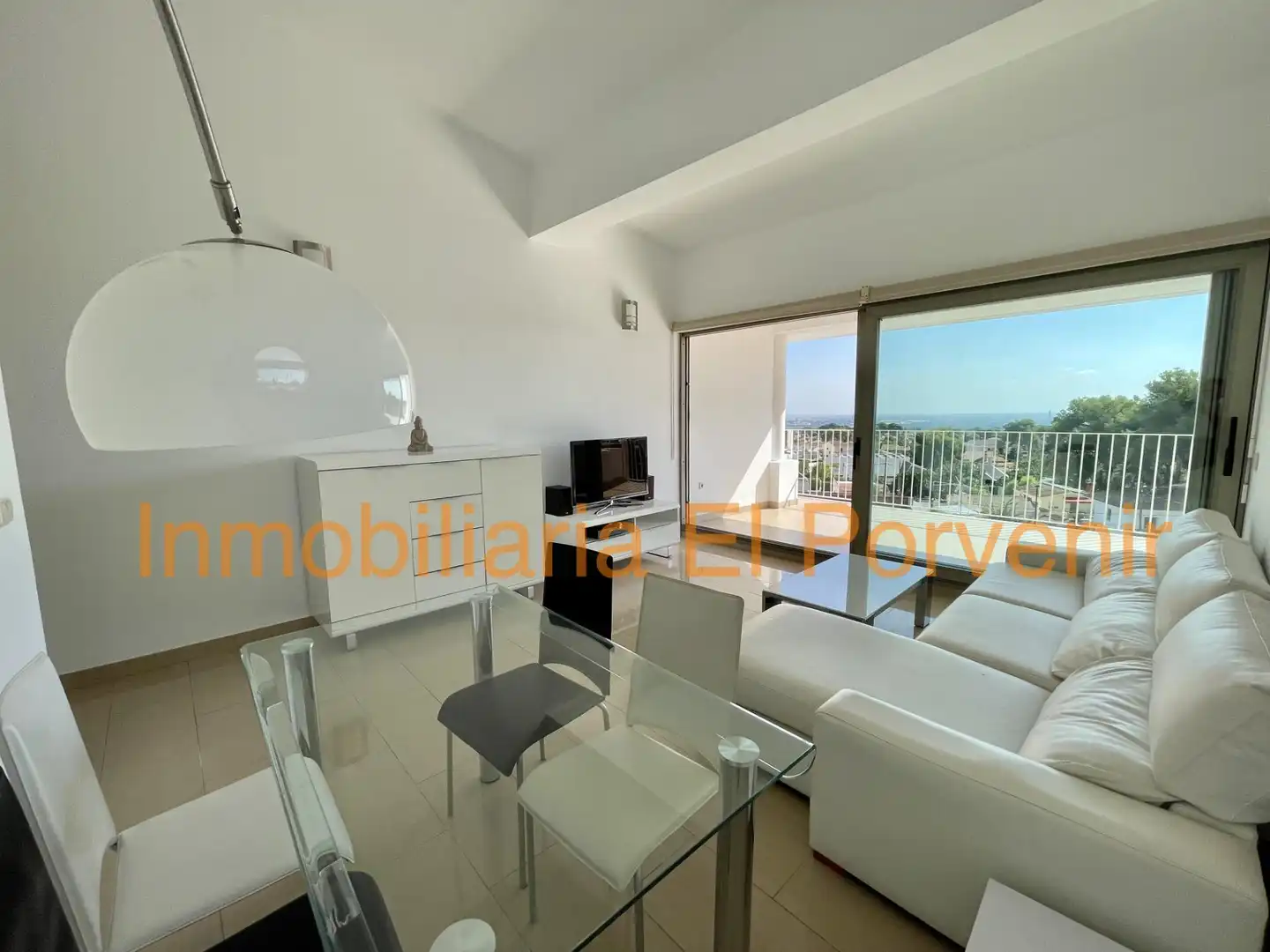 Living room of Flat for rent in Torrent  with Air Conditioner, Heating and Terrace